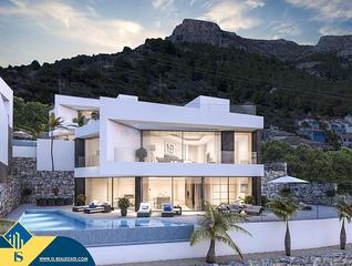 Xalet a Oltamar - Cucarres. Casas con piscina privada en construcción en calpe, provincia de