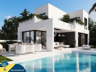 Maison à Golf Bahía. Villa con piscina privada en construcción en finestrat, provinci