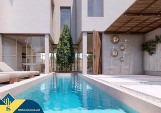 Chalet en Formentera del Segura. Casas con piscina privada en construcción en rojales, ciudad que