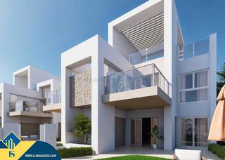 Casa a Rojales. Casas con piscina comunitaria en construcción en orihuela costa,