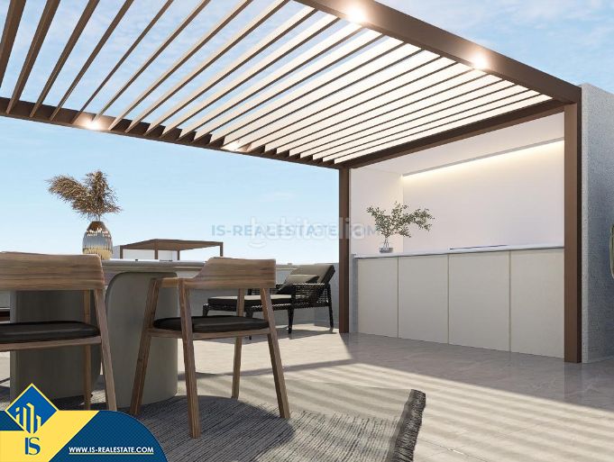 Foto b64365b6-bd08-4f7c-a7af-3a12e88f2397. Ático apartamento con piscina compartida en construcción en orihuela costa, provincia de alicante. 2 habitaciones | 71 m² | 3 kilómetros en Pilar de la Horadada