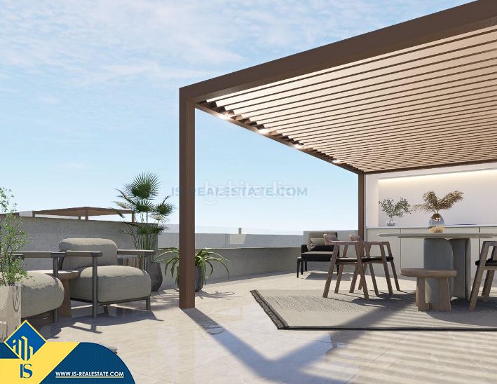 Foto c55528a9-2350-41ee-a42c-6a9907bb8fdb. Ático apartamento con piscina compartida en construcción en orihuela costa, provincia de alicante. 2 habitaciones | 71 m² | 3 kilómetros en Pilar de la Horadada
