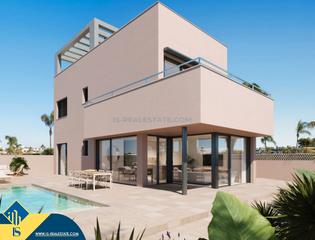 Xalet a El Mojón. Casas con piscina privada en construcción en orihuela costa, pro