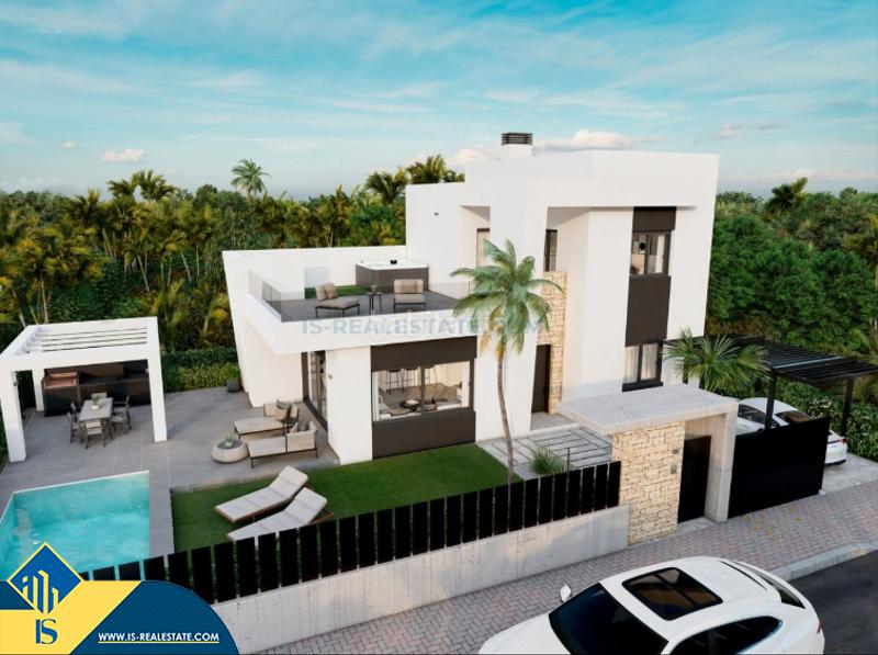 Foto 784bd8f8-eb21-436b-ba6c-7d6653165c04. Chalet casas con piscina privada en construcción costa, provincia de alicante. 3 habitaciones | 139 m² | 1 kilómetro del mar en Orihuela