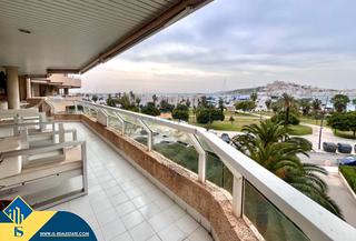 Pis a Marina Botafoc-Talamanca. Apartamento con piscina compartida, islas baleares, ibiza. 4 hab