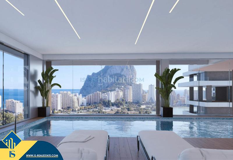 Foto 2a1a5354-a3bf-40b7-a432-96bc90eca16b. Apartamento  con piscina compartida en construcción e, provincia de alicante. 2 habitaciones | 269 m² | 700 metros al mar en Calp