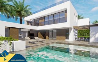 Xalet a Golf Bahía. Villa en construcción con piscina privada, en la provincia de al
