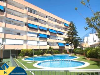 Studio à Playa de los Náufragos. Estudio con piscina comunitaria, en la provincia de alicante, en