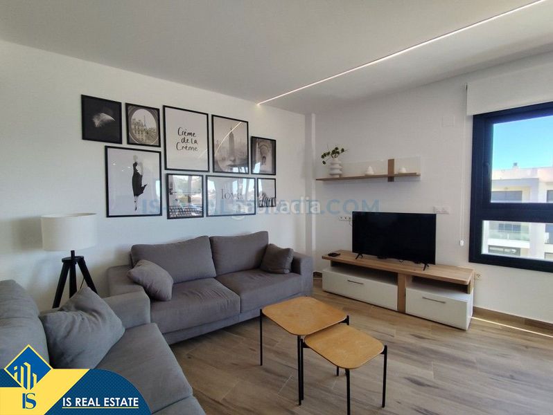 Foto b801825a-0c91-41b7-8867-7ef18ab1e545. Ático  con piscina comunitaria, en la provincia de alicante, en la ciudad de orihuela costa. 3 habitaciones | 92 m² | a 5,5 kilómet en San Miguel de Salinas