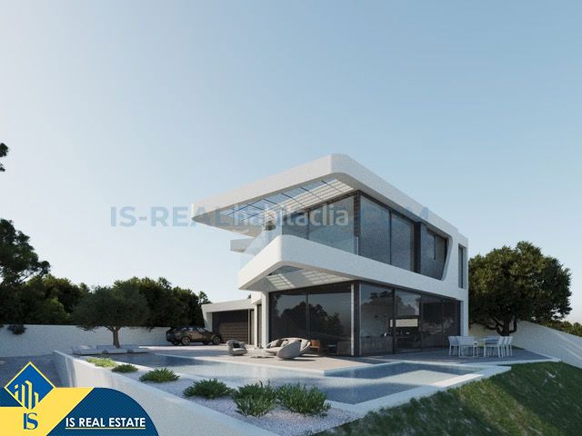 Foto f1392e0c-5f76-4c22-b69e-58b46b506253. Chalet villa en construcción con piscina privada, en la provincia de alicante, en la ciudad . 3 habitaciones | 220 m² | a 5 kilóm en Altea