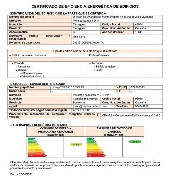 Foto 178cf9ce-3978-48a5-b516-83725ece7093. Piso obra nueva en el corazón en Eixample Tarragona