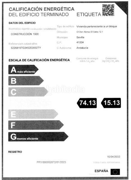 Foto e5f02940-e0f0-426d-ad91-0398e2f39d91. Appartamento in Alfalfa - Santa Cruz Sevilla