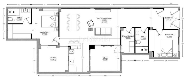 Foto ec625d73-2772-4f95-aee8-2fb570ab7d9a. Appartement in El Cabanyal-El Canyamelar Valencia