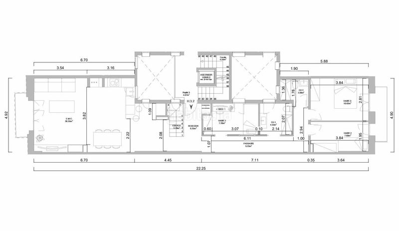 Foto ec1d6df5-2c7b-41de-9aee-07e0cdb78d6f. Duplex avec chauffage parking dans Puigcerdà