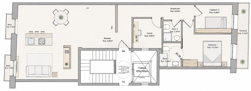 Foto 63545645-2e08-4d20-beed-c344fbf3ffaa. Appartement dans Eixample Tarragona