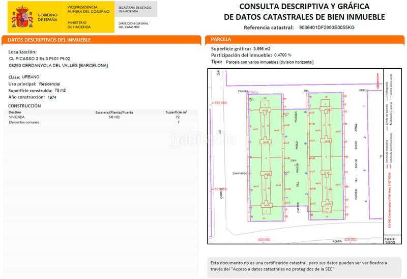 Foto c32e389c-660f-488a-b613-e6458e3b98f7. Pis a carrer pablo picasso 3 a Catalunya - Fontetes Cerdanyola del Vallès