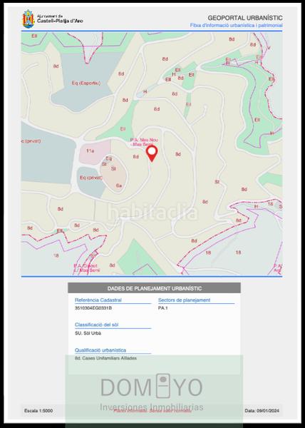 Foto 8e0338ca-c211-471c-8ad0-32d142265524. Residential plot in mas nou 261 in Urbanitzacions Platja d´Aro