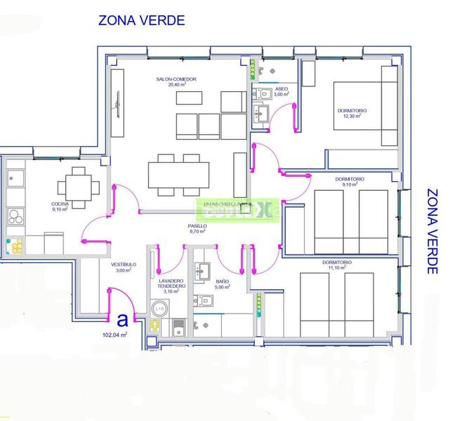 Foto 46cbdd9a-07b2-4d9b-bde4-abeb0cac131f. Appartement avec chauffage dans Monte Porreiro Pontevedra