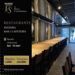 Traspàs Local Comercial a Russafa. Vs 0867  estupendo restaurante pizzería en ruzafa