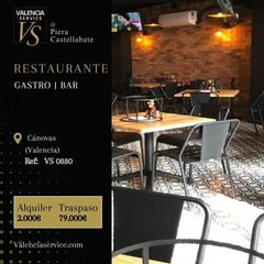 Traspàs Local Comercial a Gran Via. Vs0880  restaurante gastro bar en cánovas