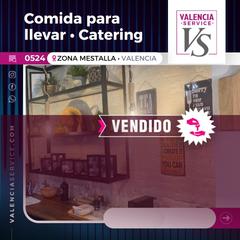 Traspàs Local Comercial a Mestalla. 0524 -vendido comida para llevar con licencia de catering