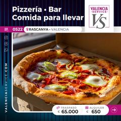 Transfer Business premise in Barrio de Benimaclet. 0522- pizzeria bar comida para llevar en rascanya/alfahuir