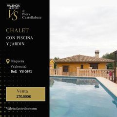 Chalet in Casco Urbano. Vs 0891  chalet con piscina y jardín en náquera