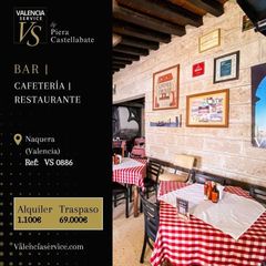 Transfer Business premise in Casco Urbano. Vs 0886  cafeteria bar restaurante en nàquera