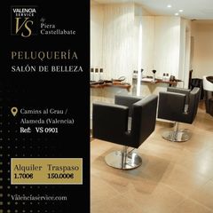 Traspàs Local Comercial a Penya-Roja - Avda. Francia. Vs 0901  peluquería  salón de belleza en camins al grau  alameda