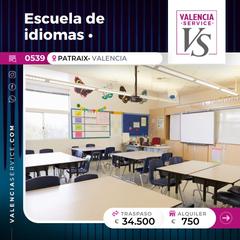 Pas-de-porte Local commercial à Vara de Quart. 0539 - escuela de idiomas/centro de estudios en patraix