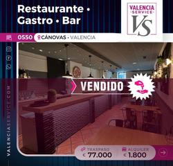 Umzug Geschftsraum en Gran Via. 0550-se traspasa por cambio de proyecto estupendo restaurante en