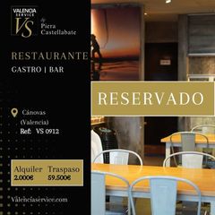 Traspàs Local Comercial a Gran Via. Vs 0912  reservado restaurante gastro bar en pleno cánovas