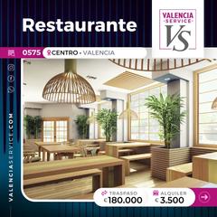 Traspàs Local Comercial a Russafa. 0575 - restaurante en pleno centro