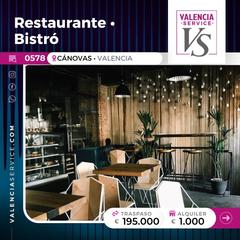 Traspàs Local Comercial a Gran Via. 0578 - restaurante-bistró en cánovas