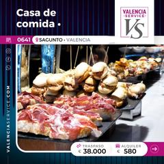 Traspàs Local Comercial a Doctor Palos - Alto Palancia. 0641 - maravillosa casa de comida en sagunto