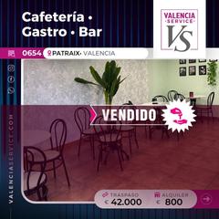 Pas-de-porte Local commercial à Vara de Quart. 0654 - vendido cafetería gastro bar con ambientación musical en