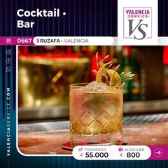 Traspàs Local Comercial a Russafa. 0667 - cocktail bar cafetería en ruzafa