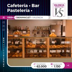 Traspàs Local Comercial a Barrio de Benimaclet. 0684 - cafetería-pastelería bar en benimaclet/primado reig