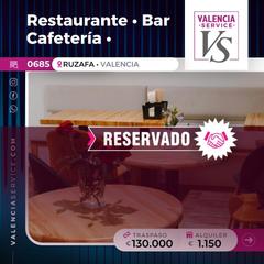 Traspàs Local Comercial a Russafa. 0685 - restaurante bar cafetería en ruzafa