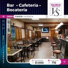 Pas-de-porte Local commercial à La Creu Coberta. 0686 - bar cafetería bocatería en jesús