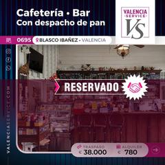 Traspàs Local Comercial a L´Amistat. 0695 - cafetería bar con despacho de pan en zona blasco ibañez