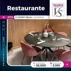 Traspàs Local Comercial a La Xerea. 0713 - maravilloso restaurante en pleno centro histórico / plaza