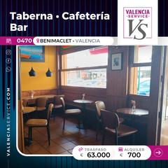 Traspàs Local Comercial a Barrio de Benimaclet. 0470-taberna cafetería-bar con amenización musical en benimaclet