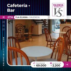 Trapasso Locale commerciale in Montesol. 0716 - estupendo cafetería bar en la zona prime de la eliana