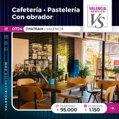 Traspàs Local Comercial a Vara de Quart. 0724 - cafetería bar pastelería panadería con obrador en patraix