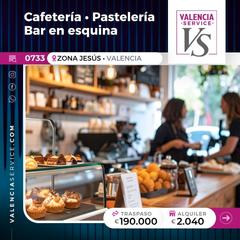 Pas-de-porte Local commercial à La Raïosa. 0733 - cafetería pastelería bar en esquina en zona jesús