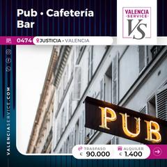 Traspàs Local Comercial a Ciutat de les Ciències i de les Arts - Justicia. 0474- ciudad de la justicia. pub con licencia de bar cafetería.