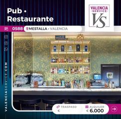Location Local commercial à Mestalla. 0588  fantastico alquiler! increíble pubrestaurante en zona mest