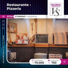 Location Local commercial à Zona Avenida al Vedat. 0726  restaurante pizzería en torrent