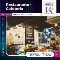 Location Local commercial à La Constitución-Canaleta. 0709  restaurante  cafetería en pleno centro de mislata